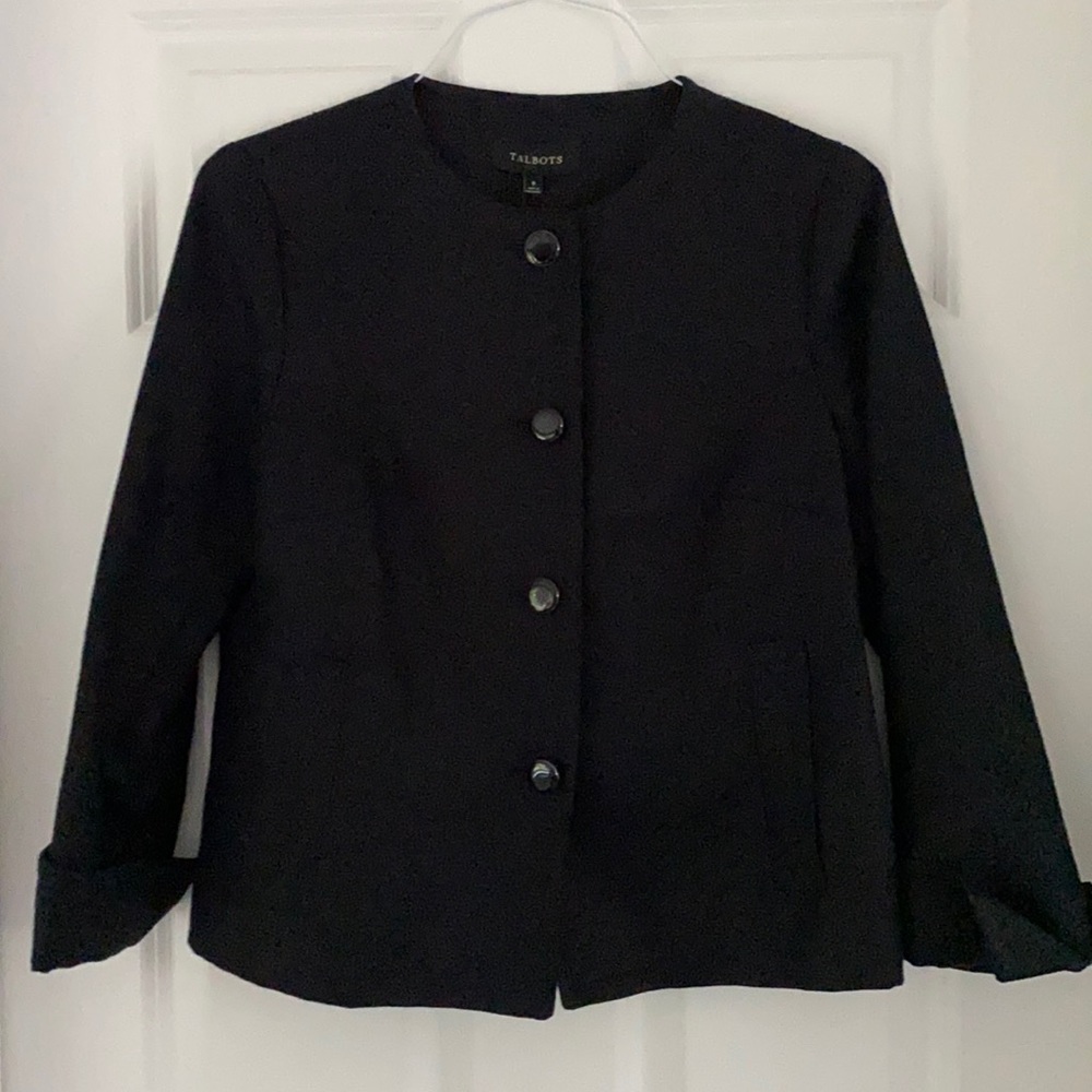 Talbot’s Linen Blend Blazer